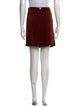 Christian Dior Monsieur Velvet Mini Skirt