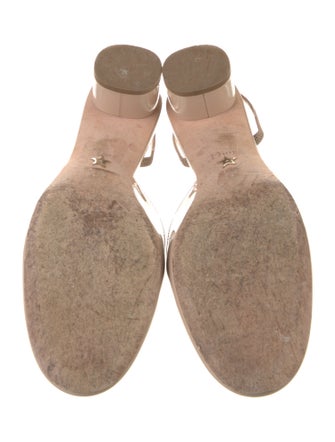 Christian Dior Patent Leather Slingback Pumps