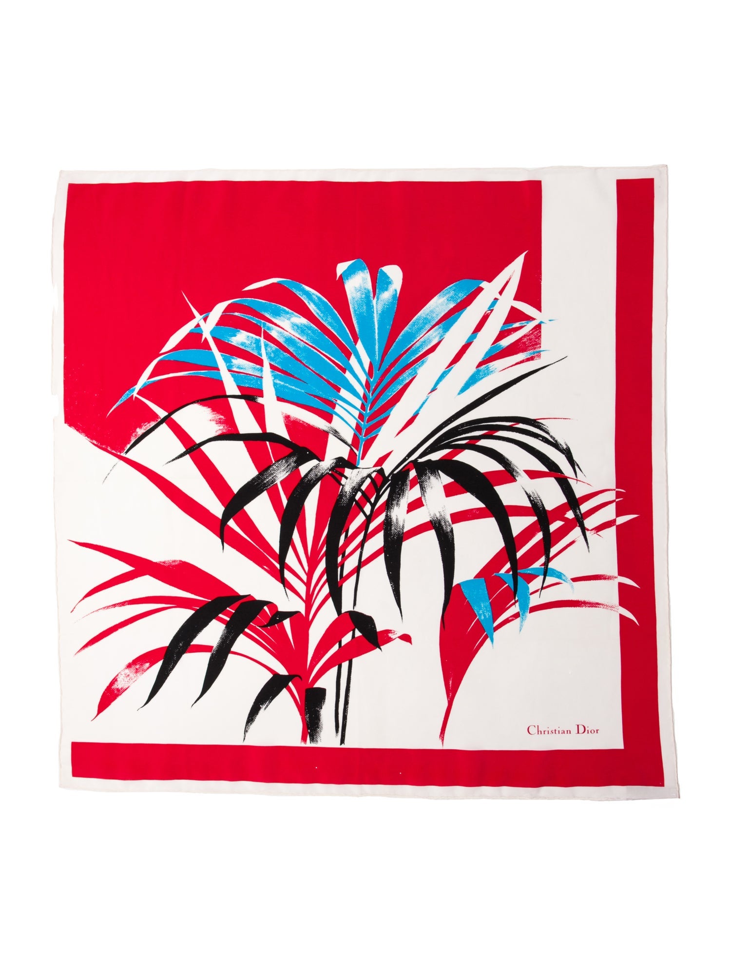 Christian Dior Silk Printed Scarf