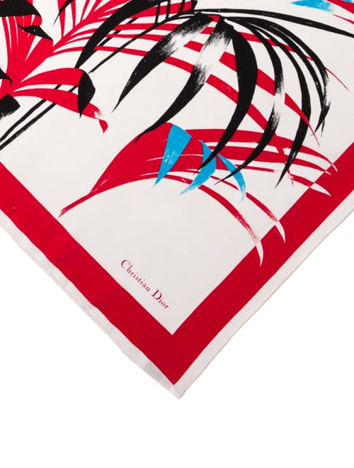Christian Dior Silk Printed Scarf