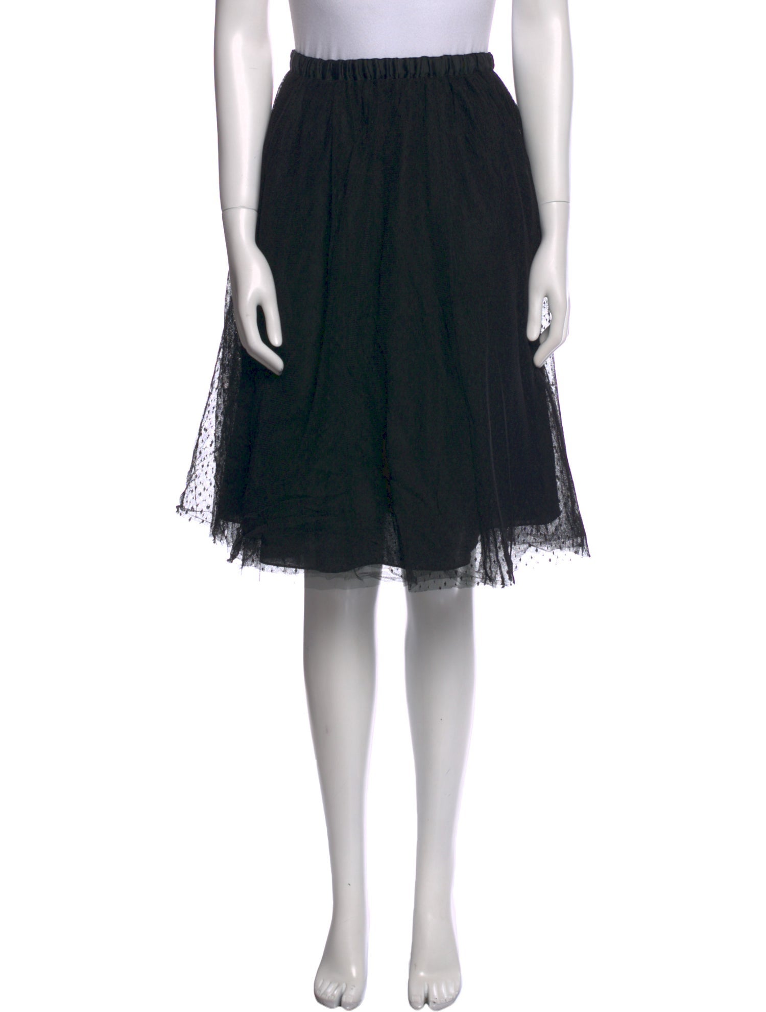 Christian Dior Nylon Knee-Length Skirt w/ Tags