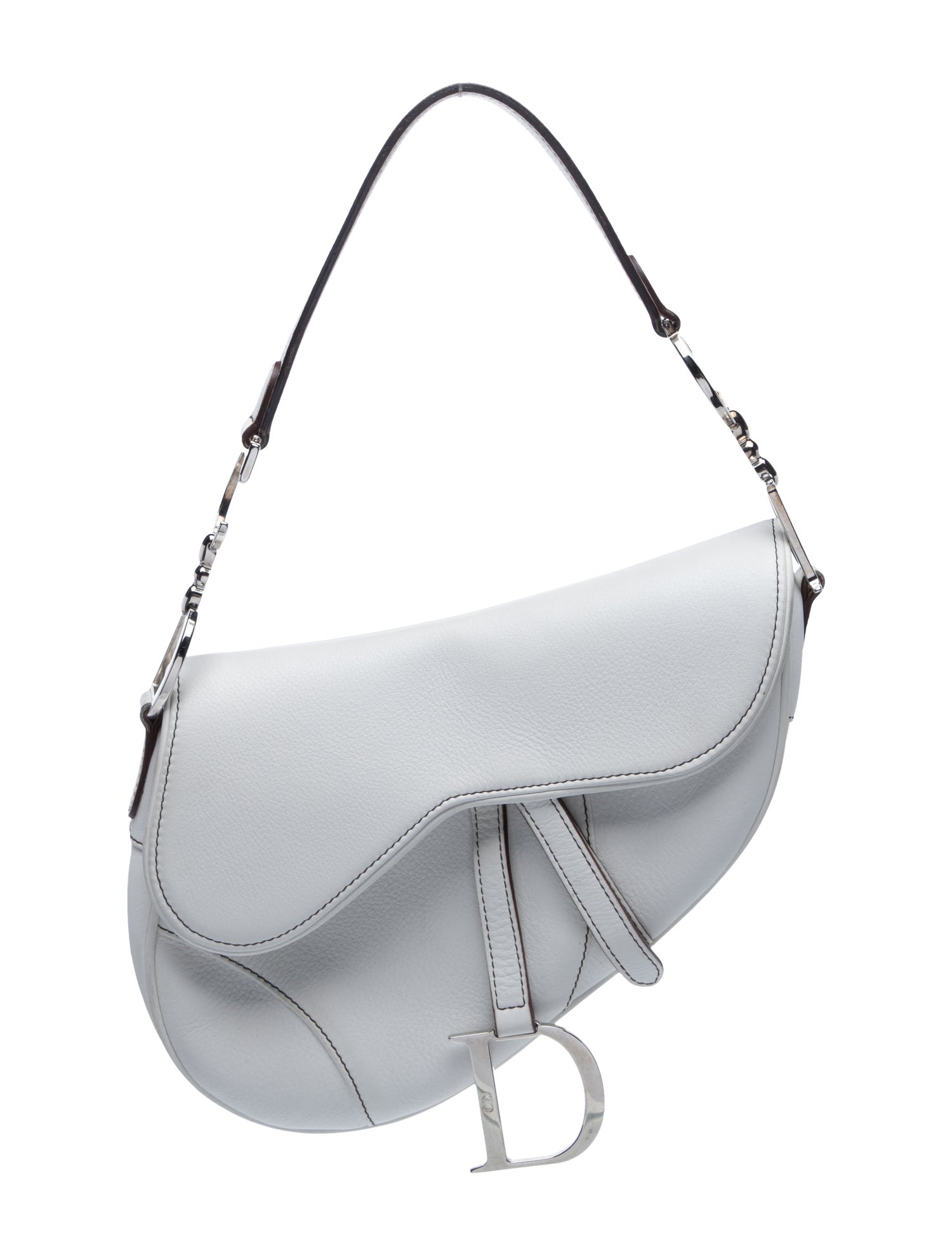 Christian Dior Leather Saddle