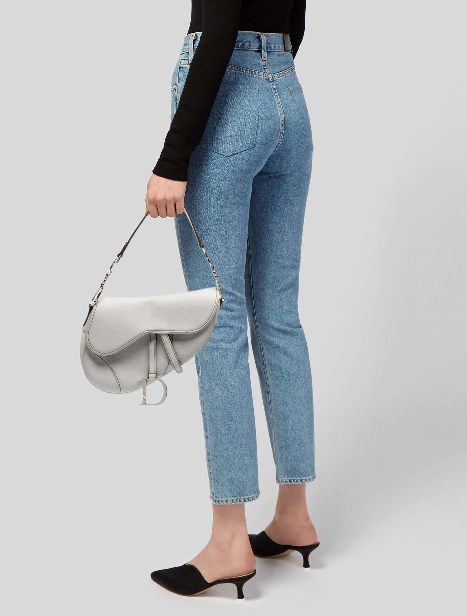 Christian Dior Leather Saddle