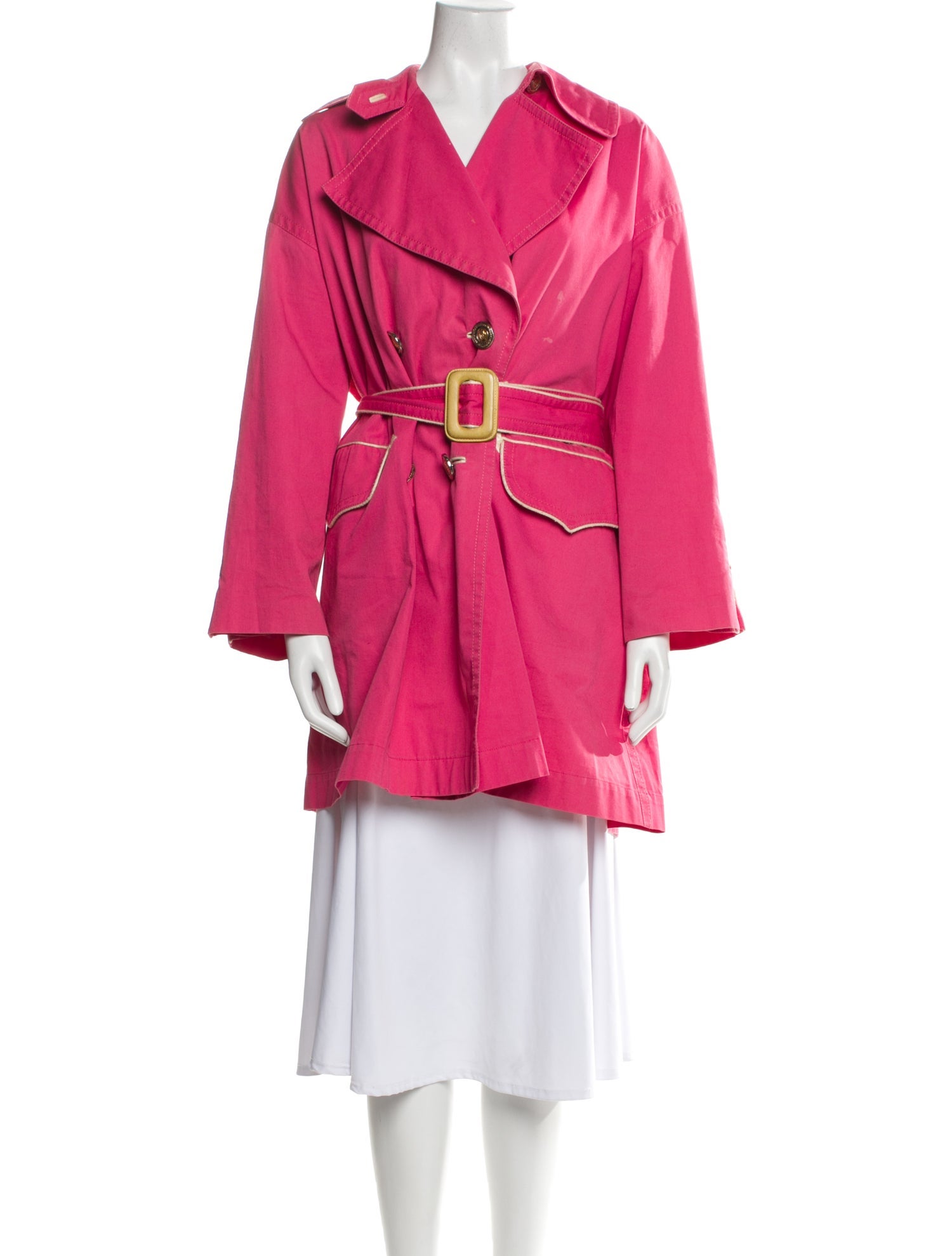 Christian Dior Vintage 1980's Trench Coat