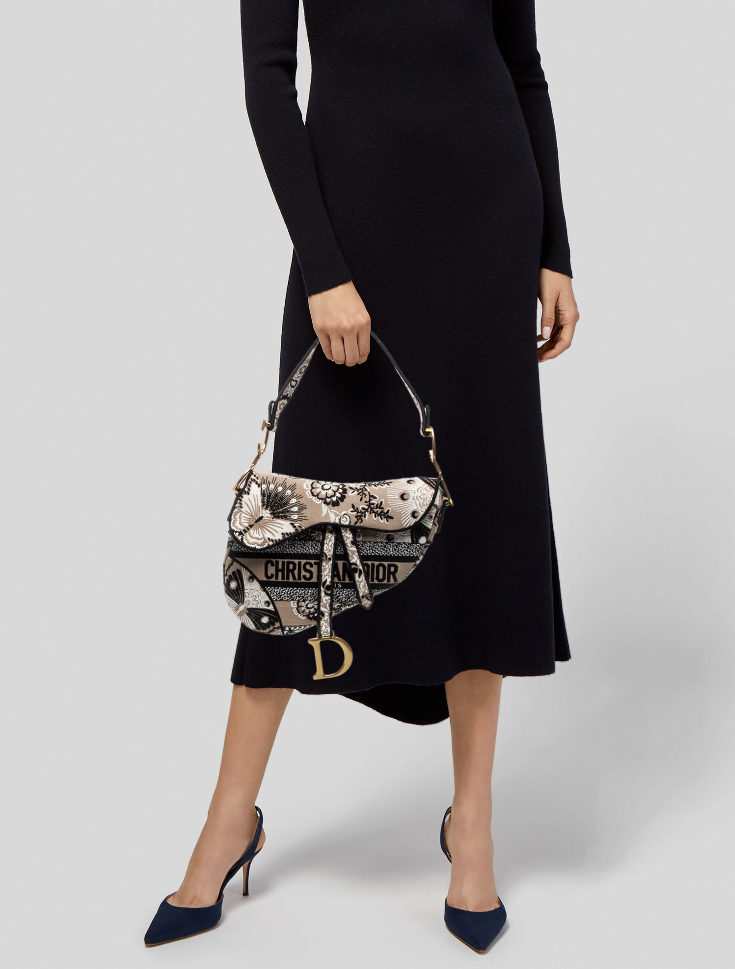Christian Dior Oblique Jacquard Saddle 2023