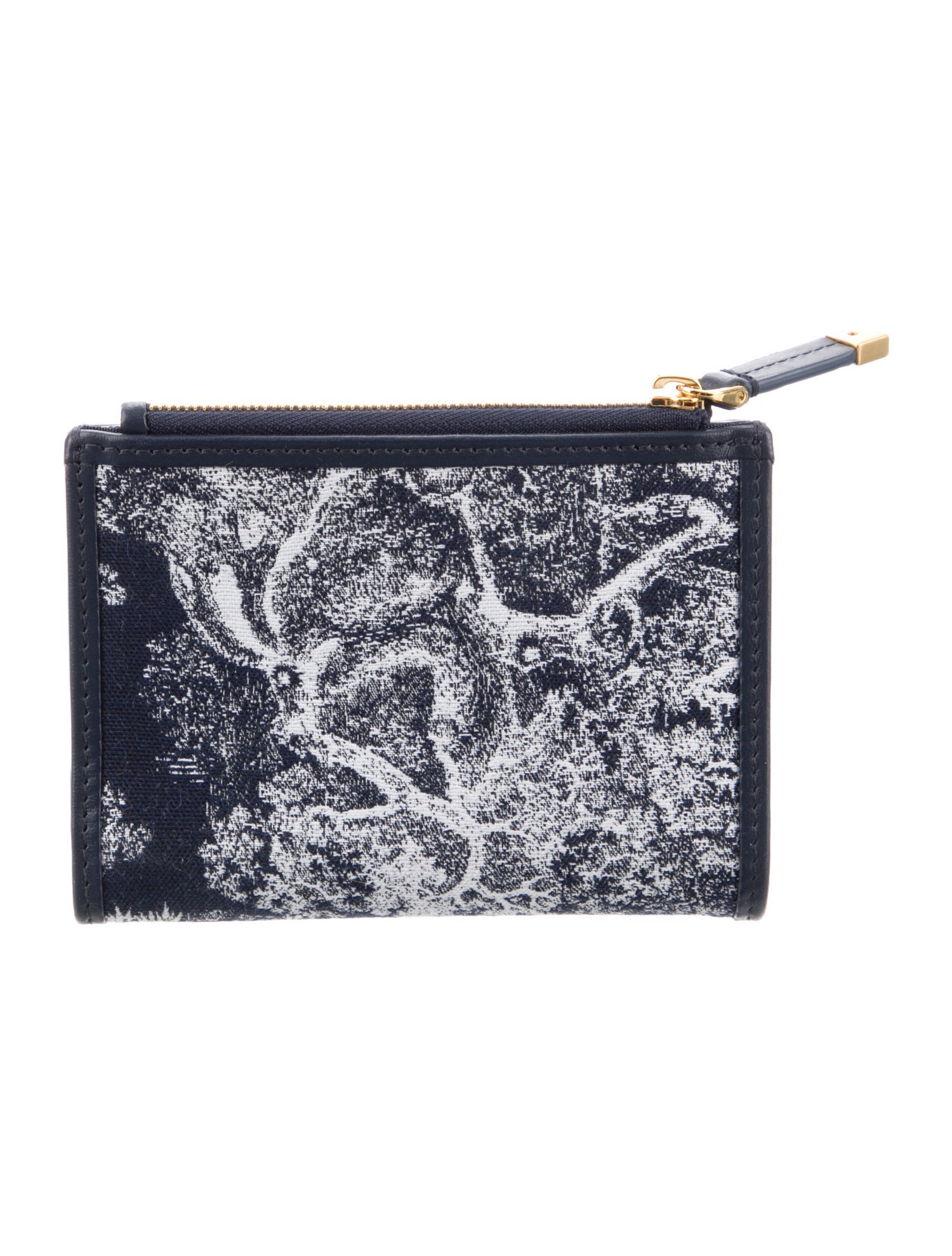 Christian Dior 2024 30 Montaigne Dahlia Compact Wallet