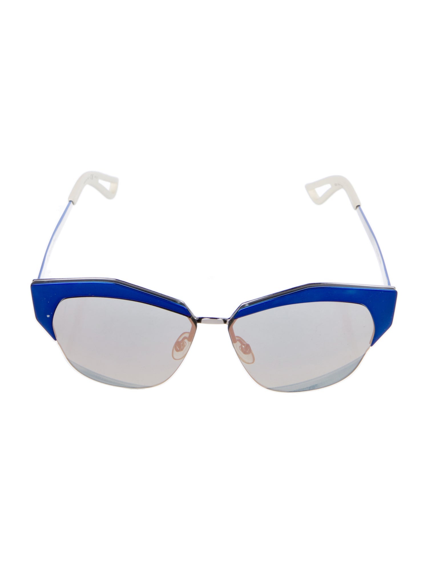 Christian Dior Cat-Eye Mirrored Sunglasses