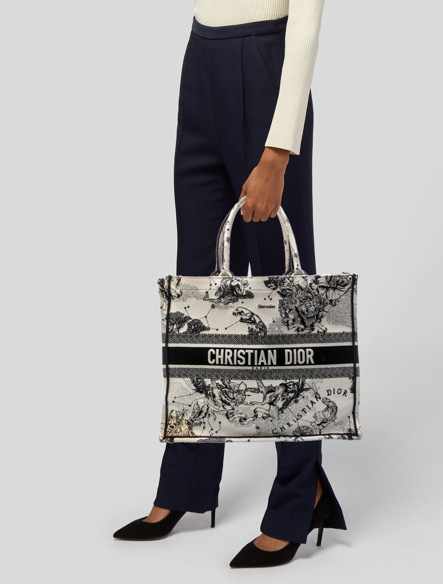 Christian Dior Canvas Book Medium