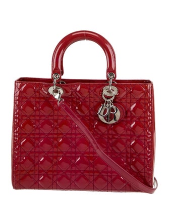 Christian Dior Cannage Lady Dior Large