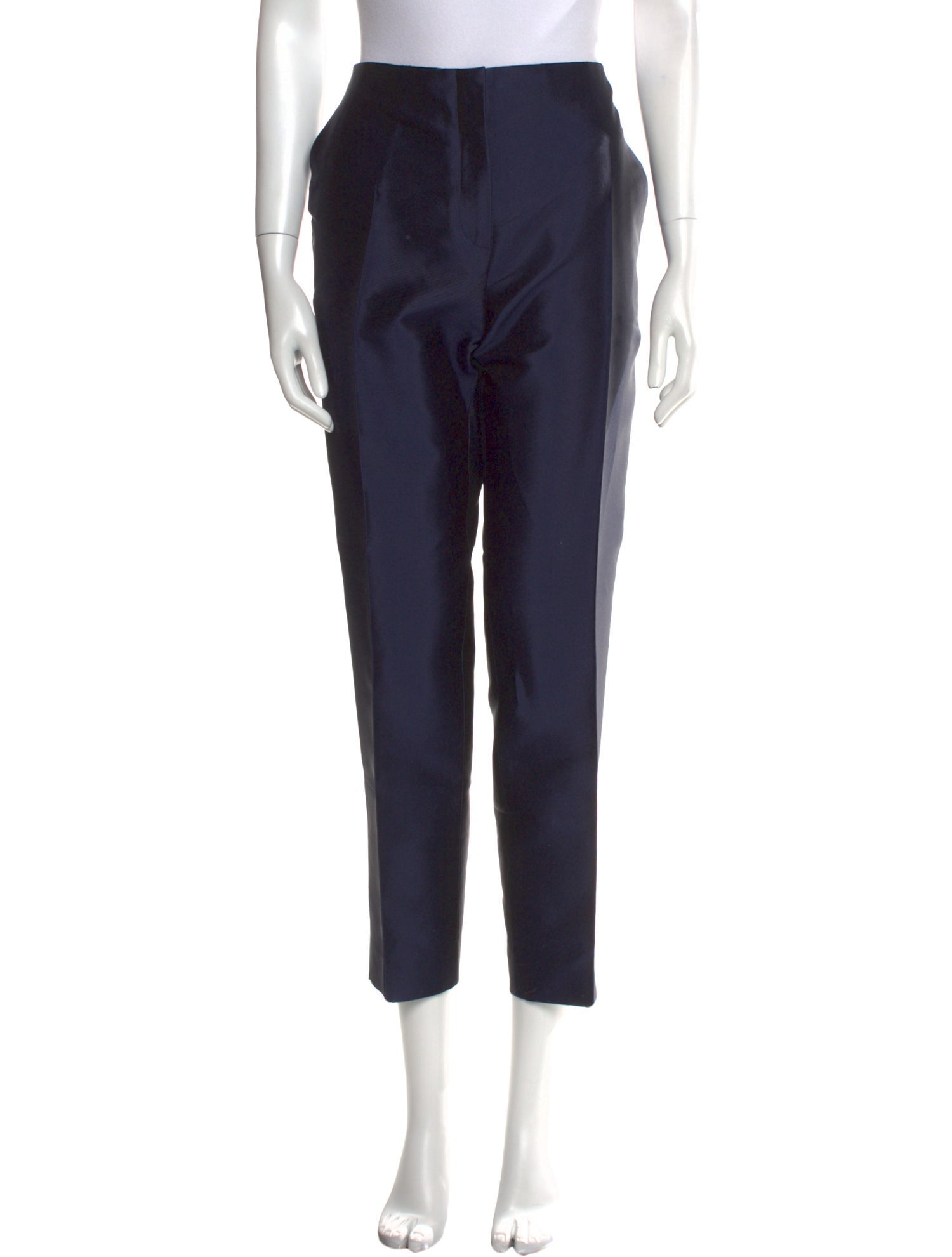 Christian Dior Silk Straight Leg Pants