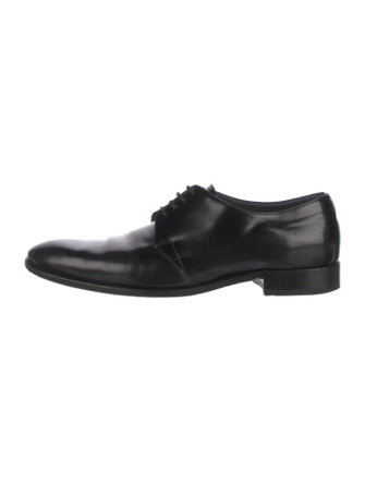 Christian Dior Leather Derby Shoes