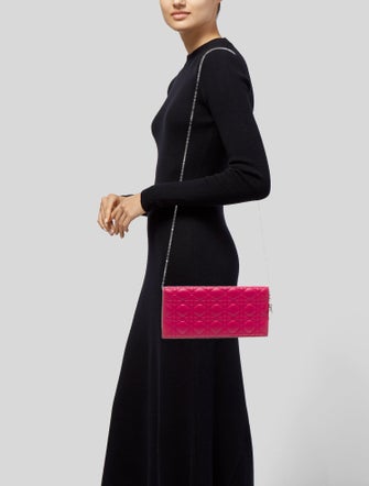 Christian Dior Cannage Clutch