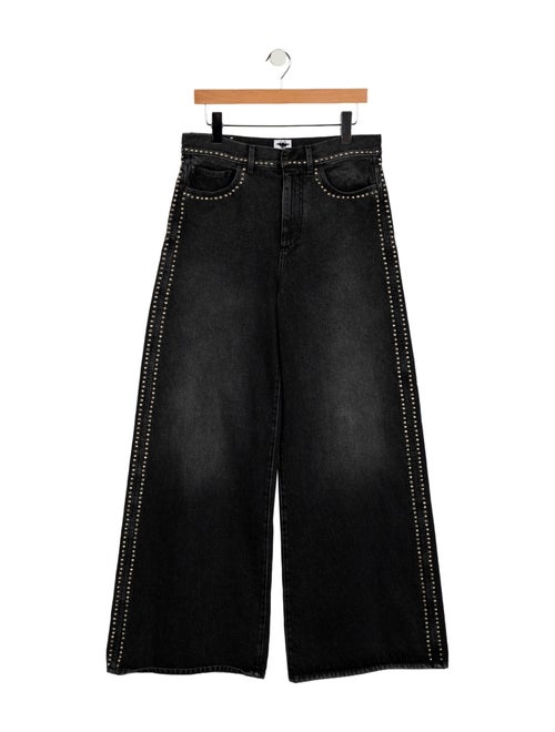 Christian Dior High-Rise Wide Leg Jeans