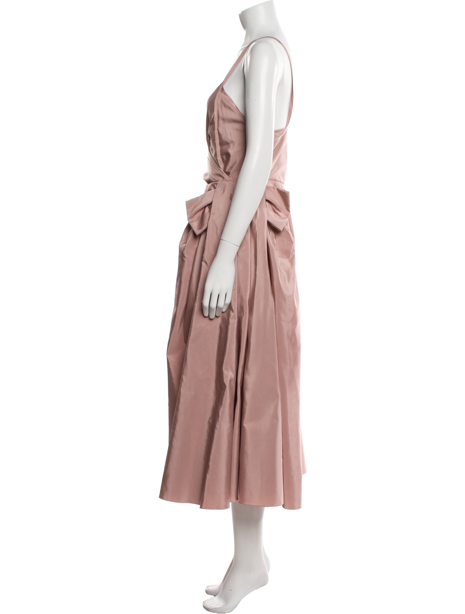 Christian Dior V-Neck Long Dress w/ Tags