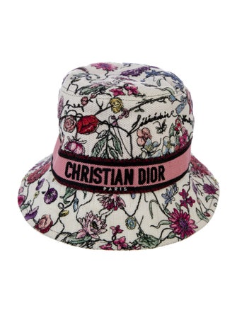 Christian Dior Pattern Print Bucket Hat