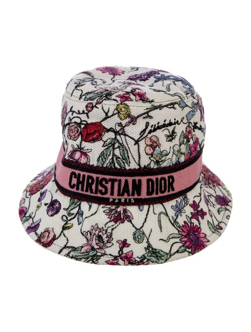 Christian Dior Pattern Print Bucket Hat