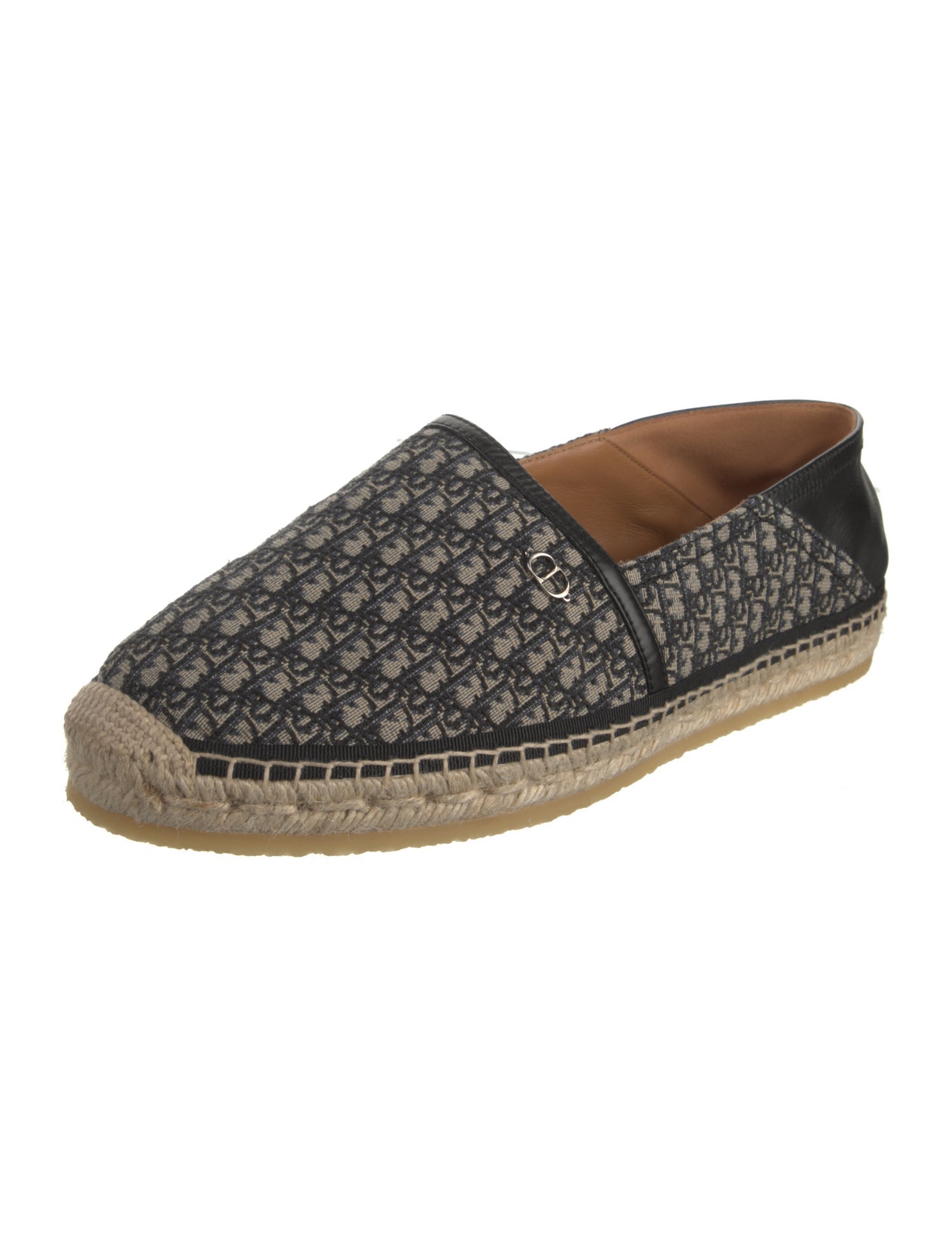 Christian Dior Oblique Jacquard Canvas Espadrilles