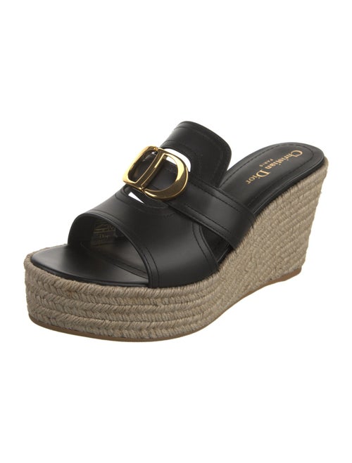 Christian Dior Leather Espadrilles