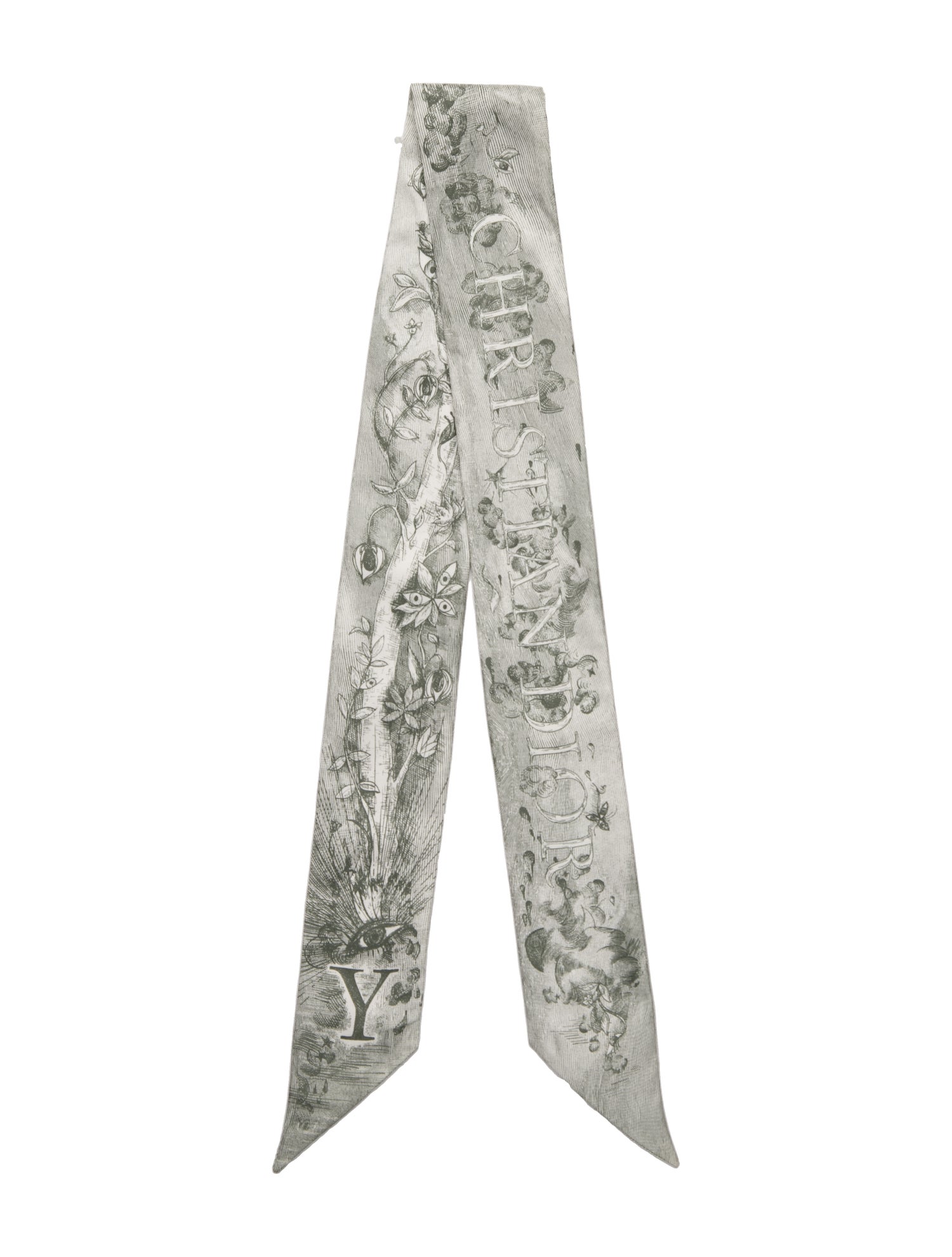 Christian Dior Silk Printed Scarf