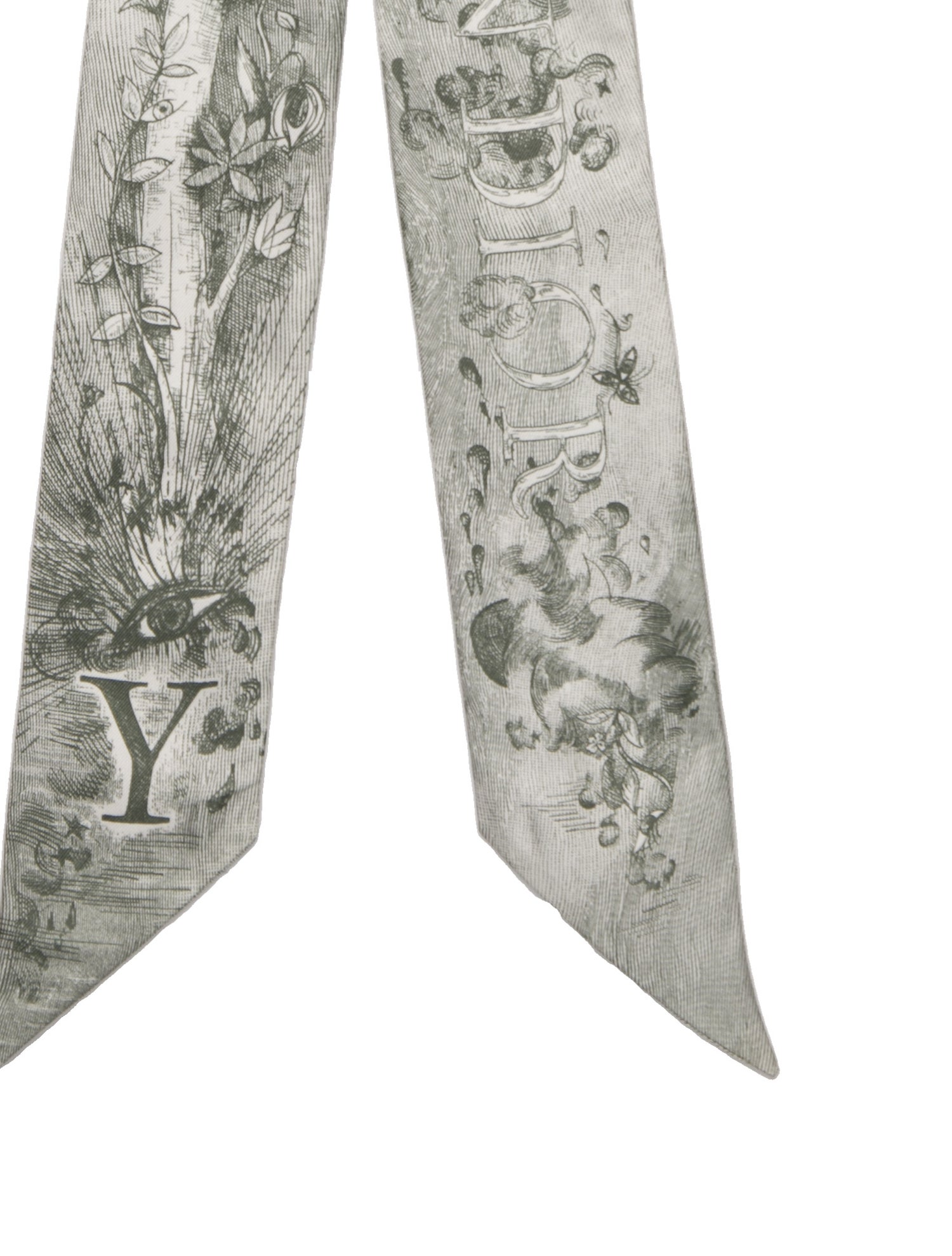 Christian Dior Silk Printed Scarf