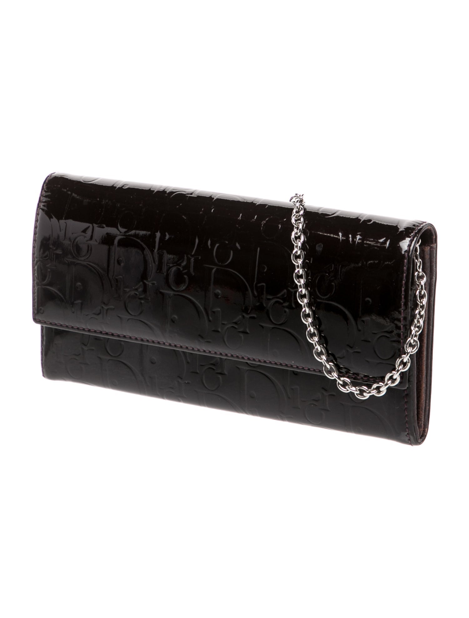 Christian Dior Patent Leather Shoulder Bag