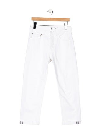 Christian Dior High-Rise Straight Leg Jeans