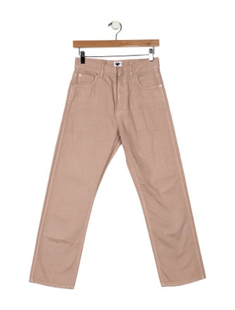 Christian Dior Mid-Rise Straight Leg Jeans