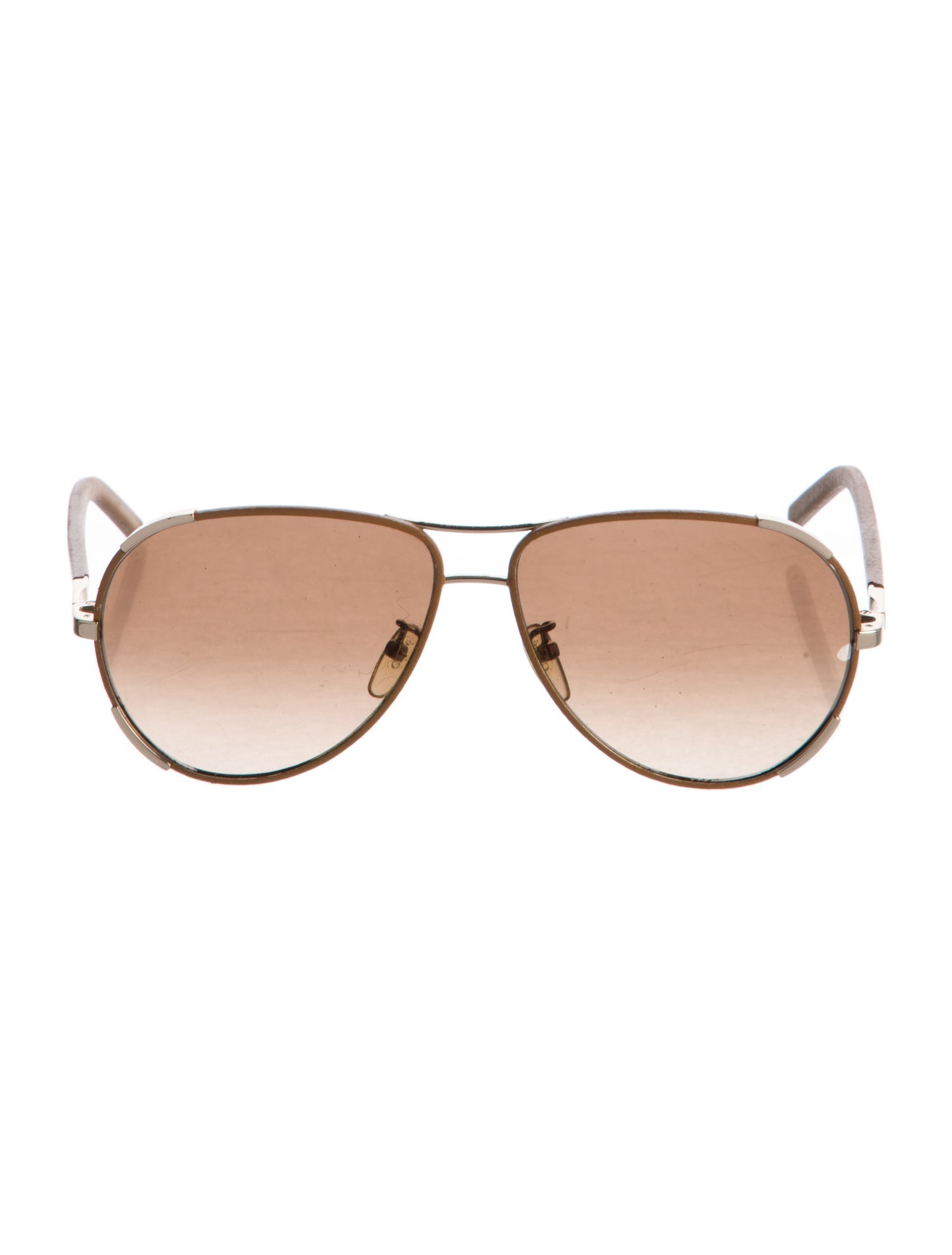Chloé Aviator Gradient Sunglasses