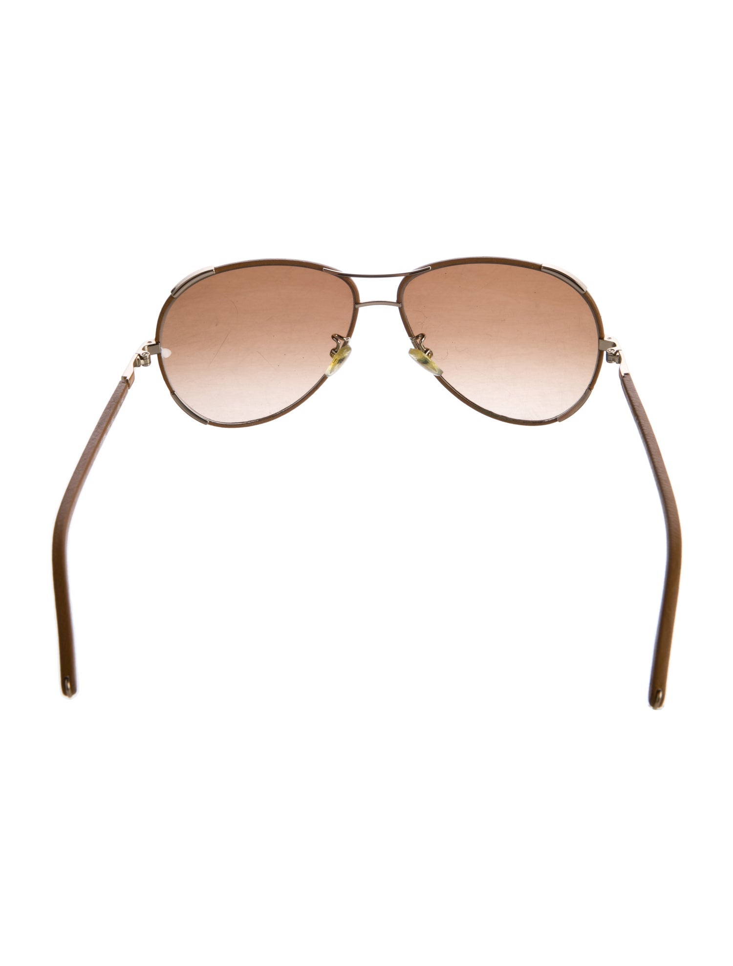 Chloé Aviator Gradient Sunglasses