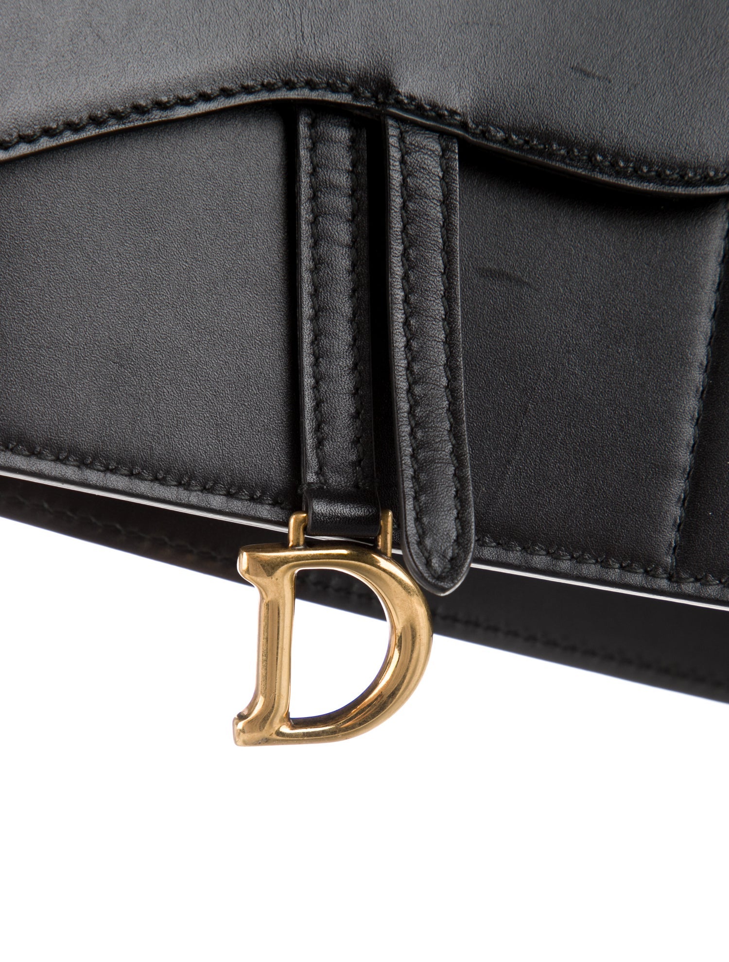 Christian Dior Wide Leather Waist Belt