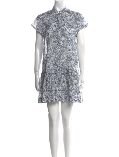 Christian Dior Floral Print Mini Dress