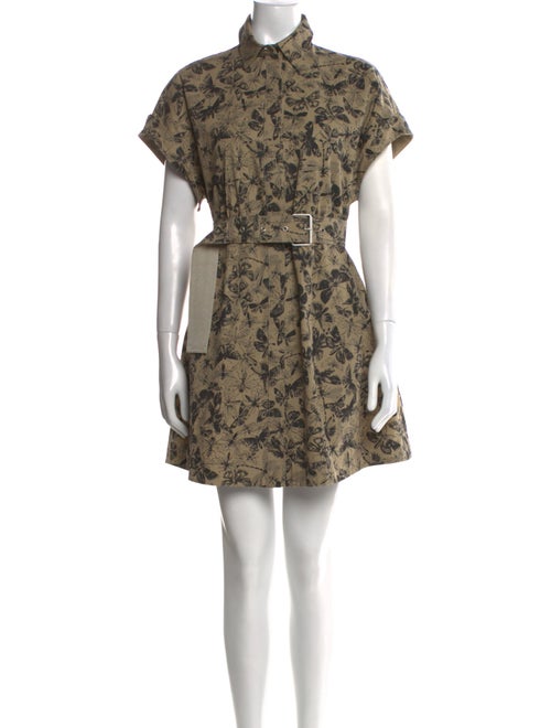 Christian Dior Printed Mini Dress