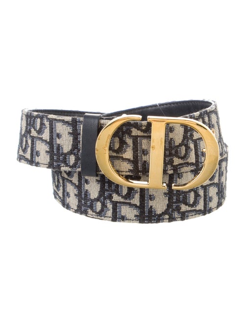 Christian Dior 30 Montaigne Reversible Oblique Jacquard Belt