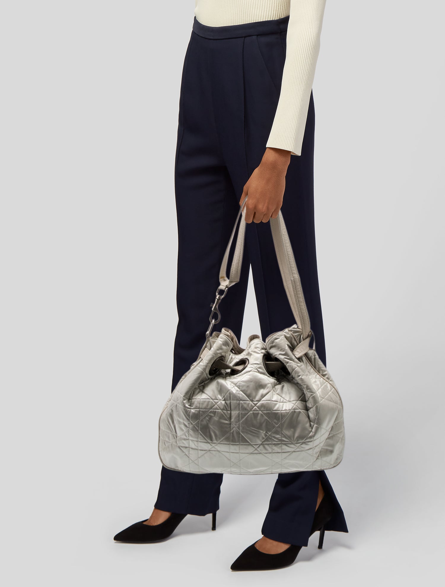 Christian Dior Cannage Bucket Bag