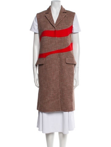 Christian Dior Jackets 2015 Colorblock Pattern Vest Us6, Fr38 | M