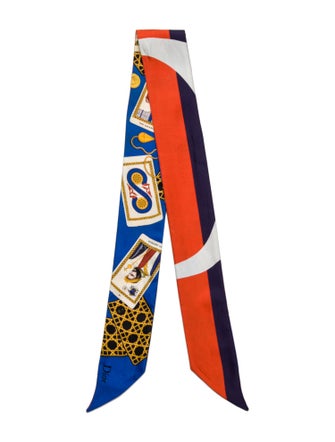 Christian Dior Silk Printed Scarf