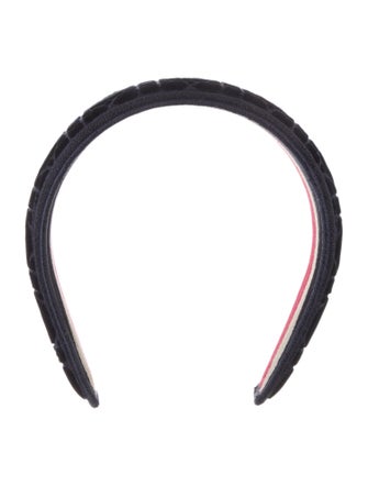 Christian Dior Velvet Hairband
