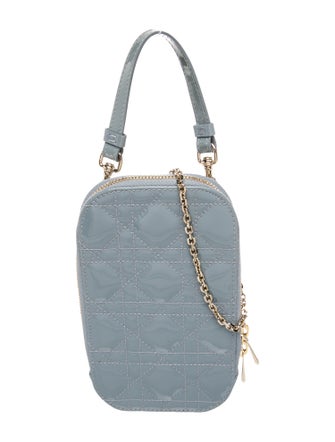 Christian Dior Cannage Cannage Lady Dior Phone Holder 2022