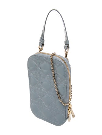 Christian Dior Cannage Cannage Lady Dior Phone Holder 2022