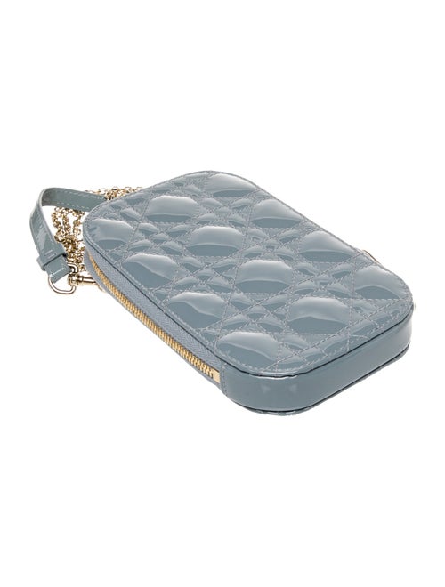 Christian Dior Cannage Cannage Lady Dior Phone Holder 2022