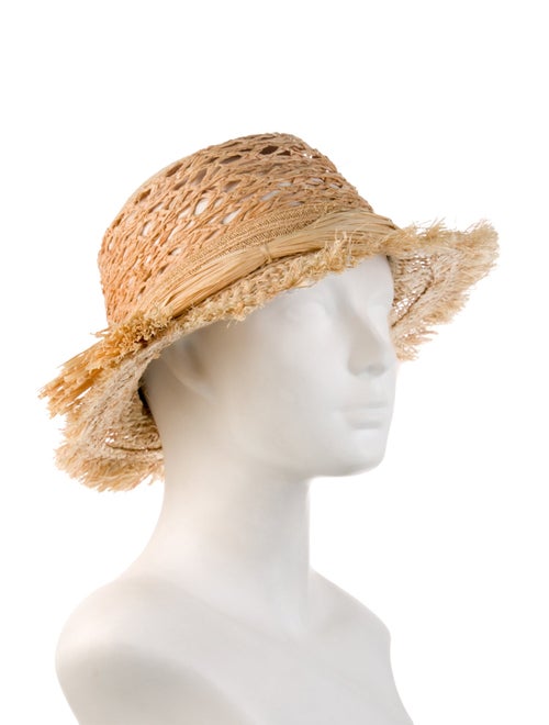 Christian Dior Straw Woven Sun Hat