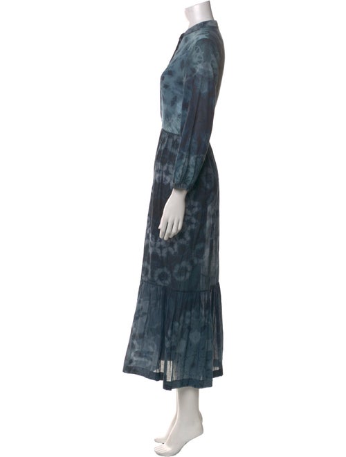 Christian Dior Tie-Dye Print Long Dress