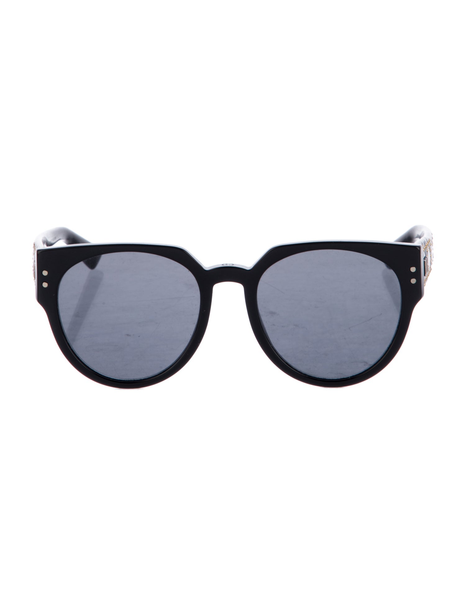 Christian Dior Round Tinted Sunglasses