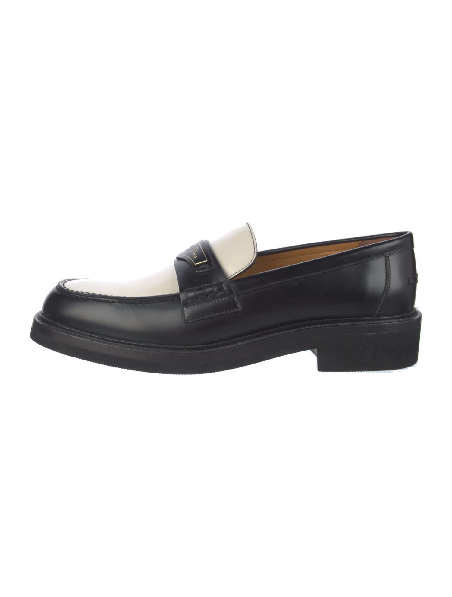 Christian Dior Leather Loafers