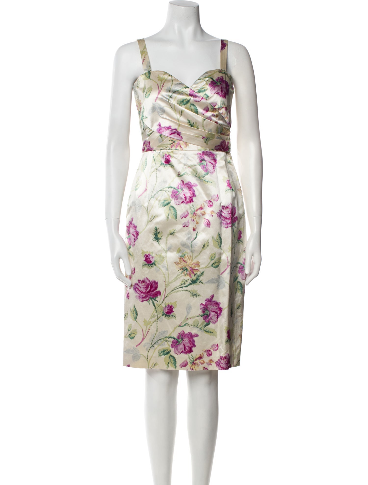 Christian Dior Vintage Knee-Length Dress