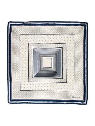 Christian Dior Silk Printed Scarf