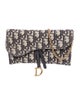 Christian Dior Oblique Jacquard Wallet on Chain