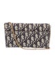 Christian Dior Oblique Jacquard Wallet on Chain