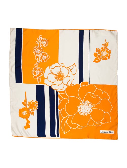 Christian Dior Silk Printed Scarf