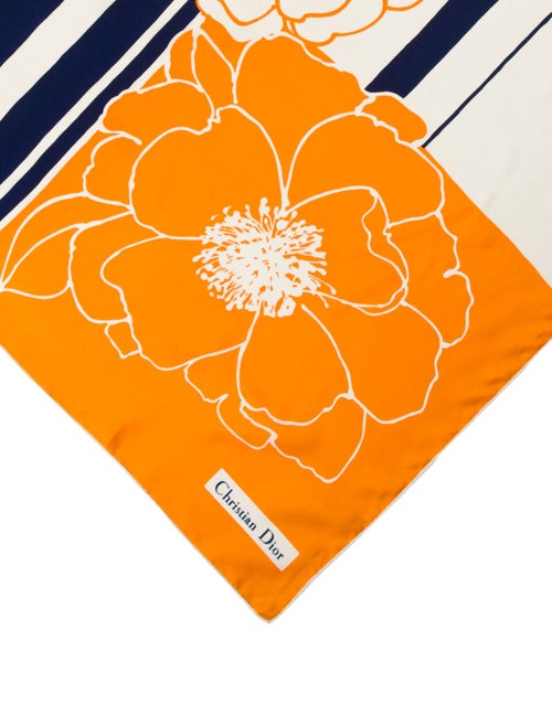 Christian Dior Silk Printed Scarf
